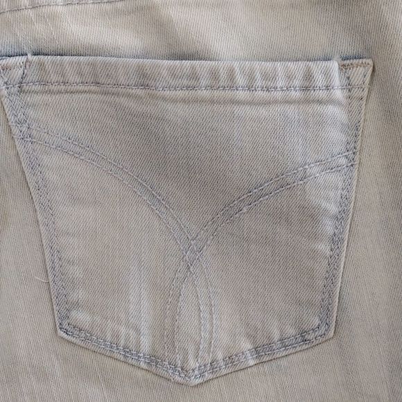 Calvin Klein Jeans Ultimate Skinny Light Washed embroidered front Jeans - Picture 11 of 16